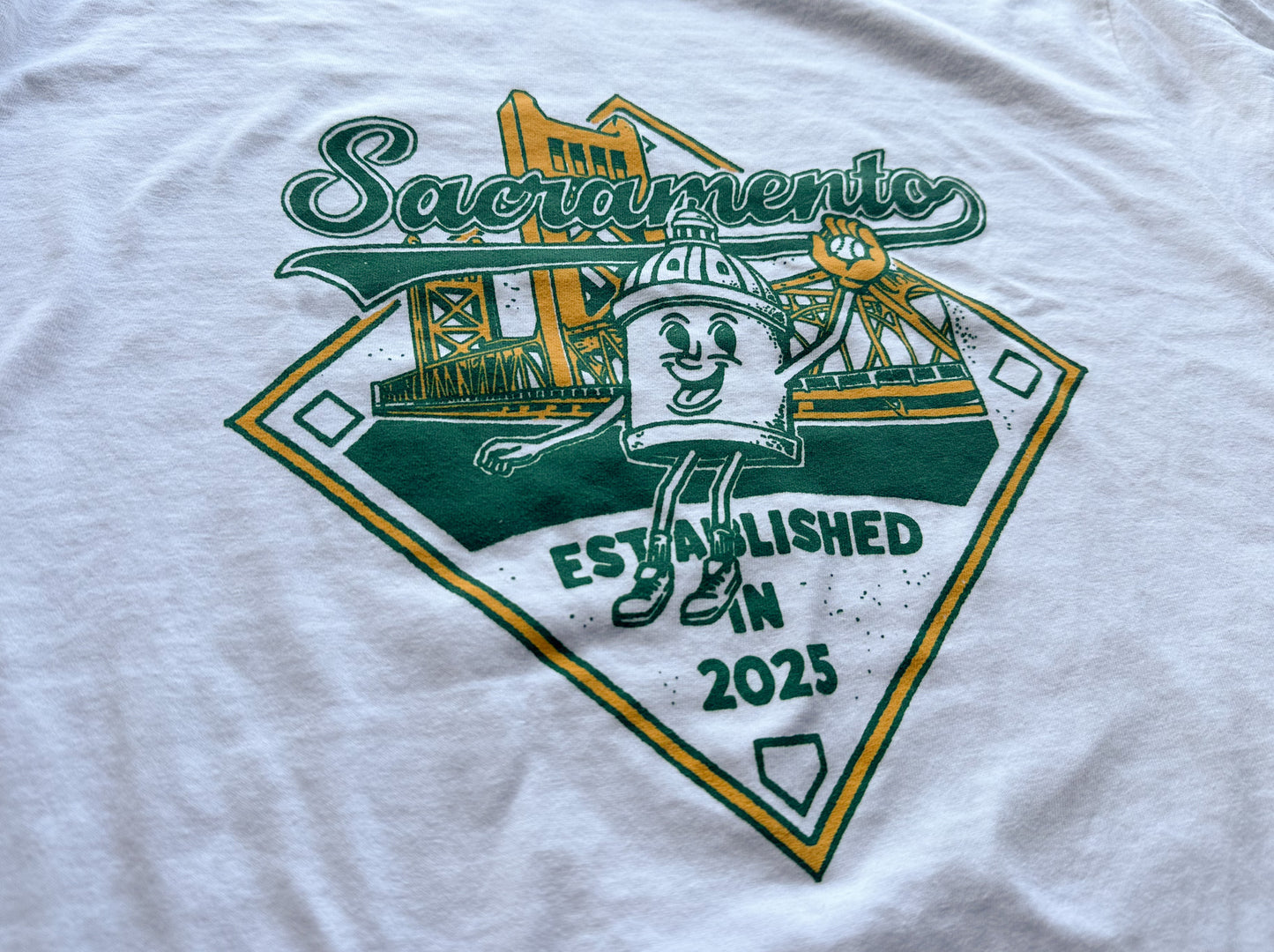 Sacramento x Oakland Baseball T-Shirt