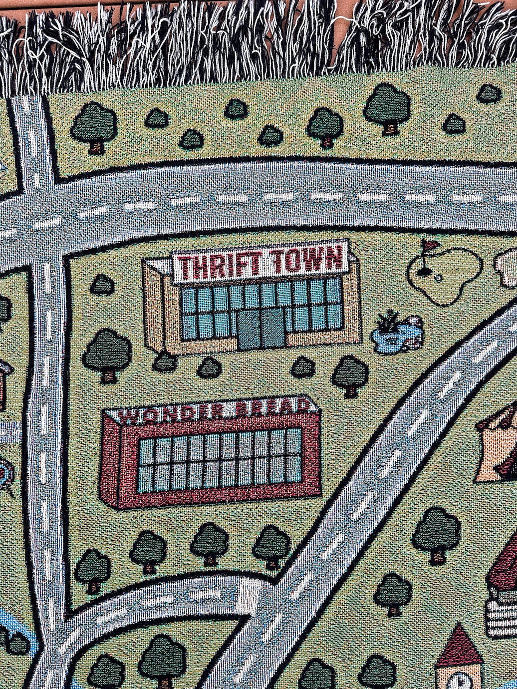 Sacramento Road Blanket