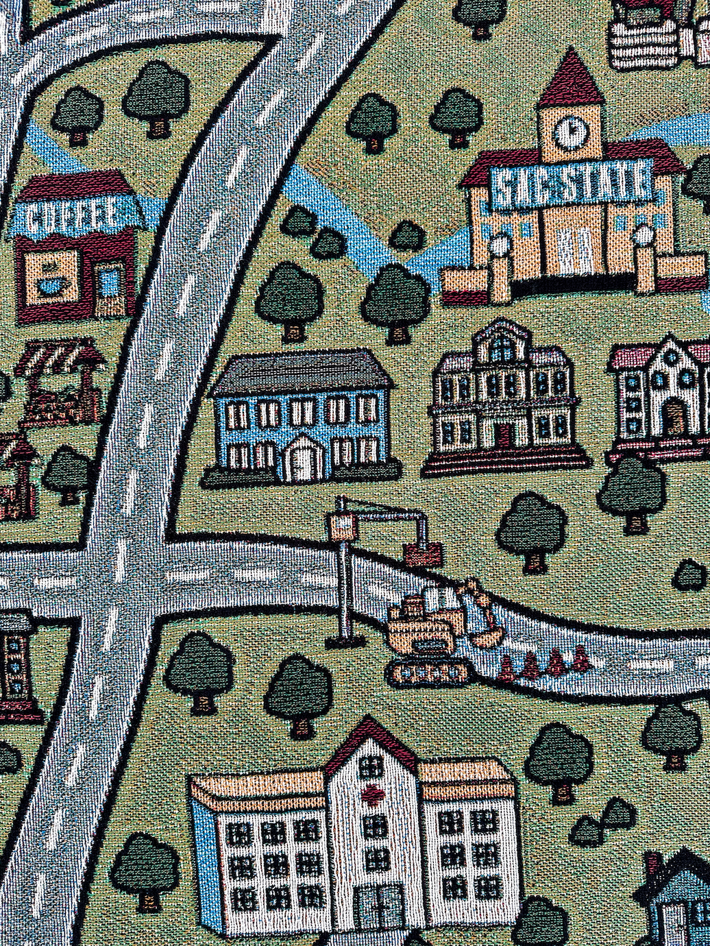 Sacramento Road Blanket