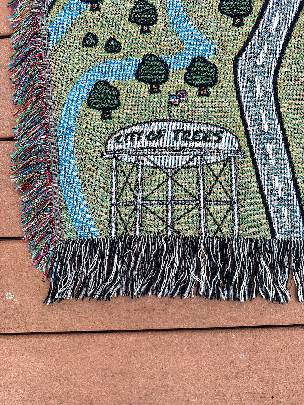 Sacramento Road Blanket