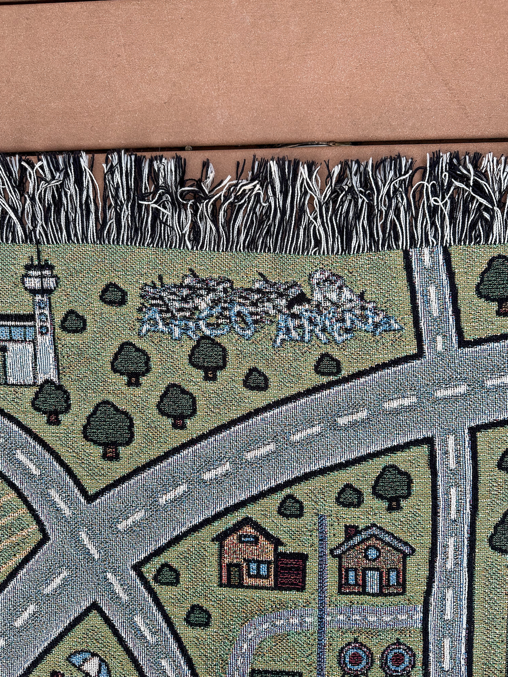 Sacramento Road Blanket