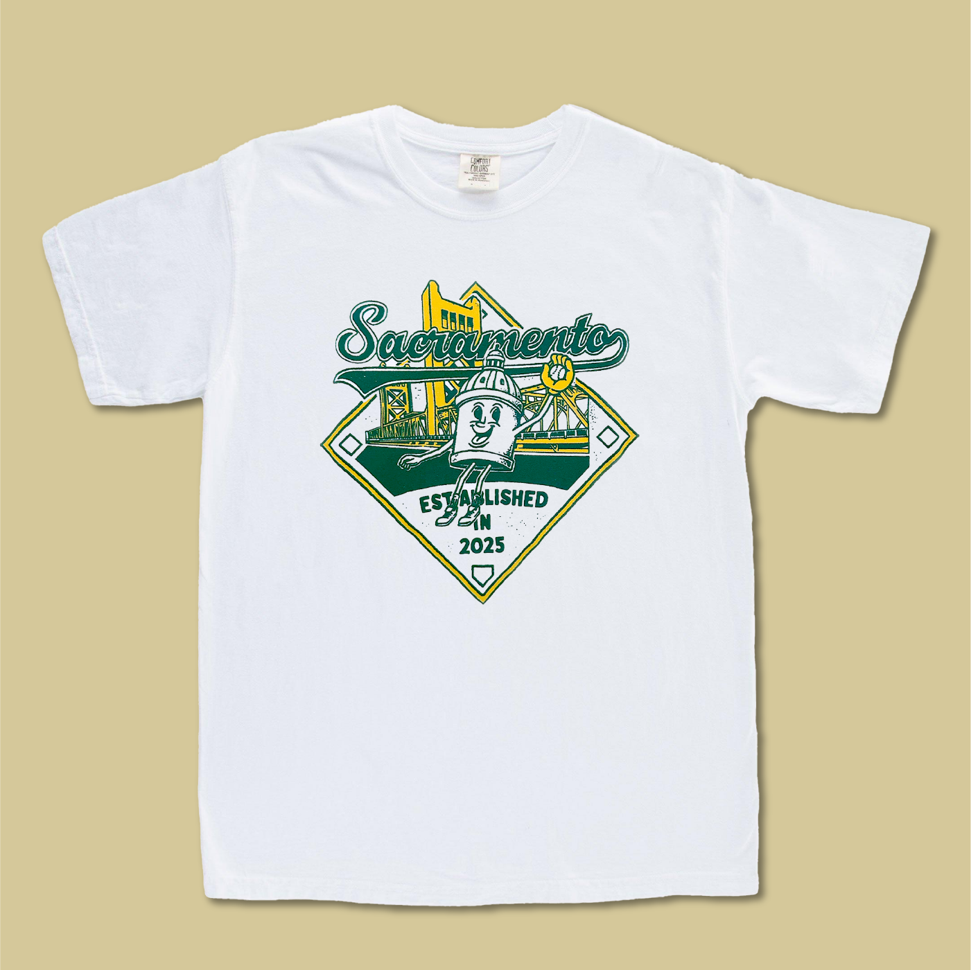 Sacramento x Oakland Baseball T-Shirt